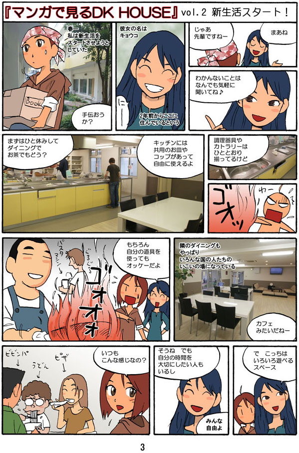 DKハウス紹介漫画・ページ3